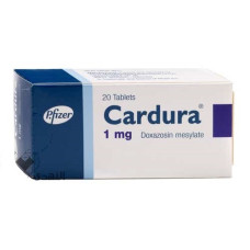 Cardura 1/2/4 mg comprimés