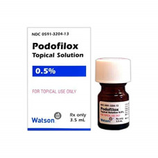 Podofilox 20% Solution 10ml