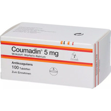 Coumadin 1/2/2.5/5 mg comprimés