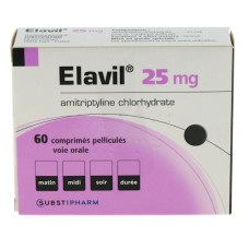 Elavil 10/25/50/75 mg comprimés