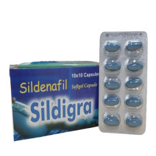 Sildigra Softgel 100 mg capsules