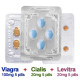 Pack ED d'essai 100+20+20 mg comprimés