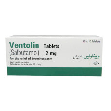 Ventoline 2/4 mg comprimés