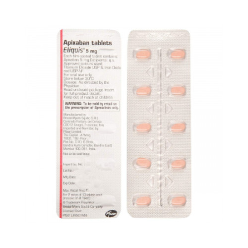 Eliquis 2.5/5 mg comprimés