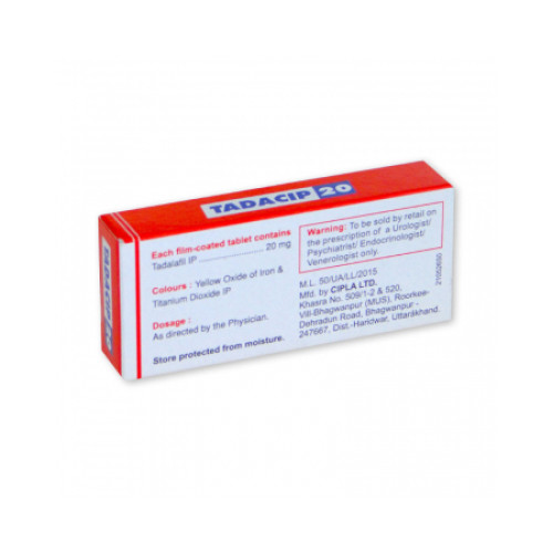 Tadacip 20 mg comprimés