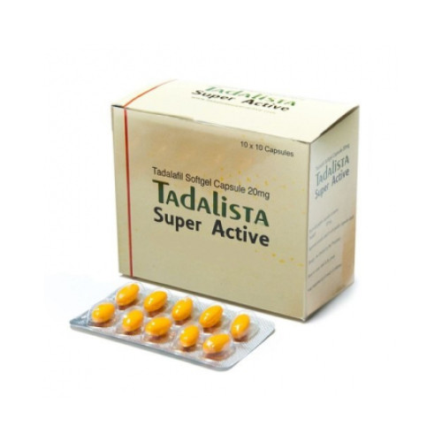 Tadalista Super Active 20 mg comprimés