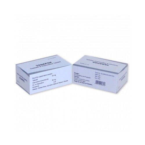 Tadapox 20+60 mg comprimés